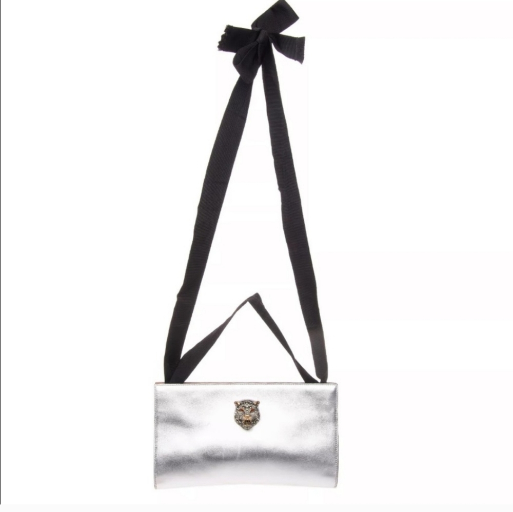 GUCCI  Metallic Clutch